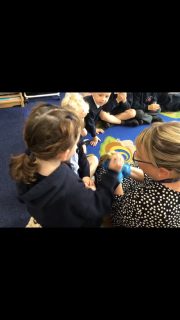 Reception were very happy to see their friends return  today. 🦆